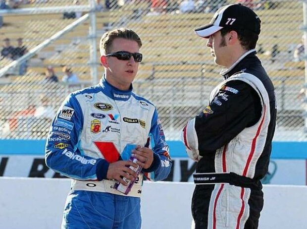 A.J. Allmendinger und Sam Hornish Jr. A.J. Allmendinger und Sam Hornish Jr.