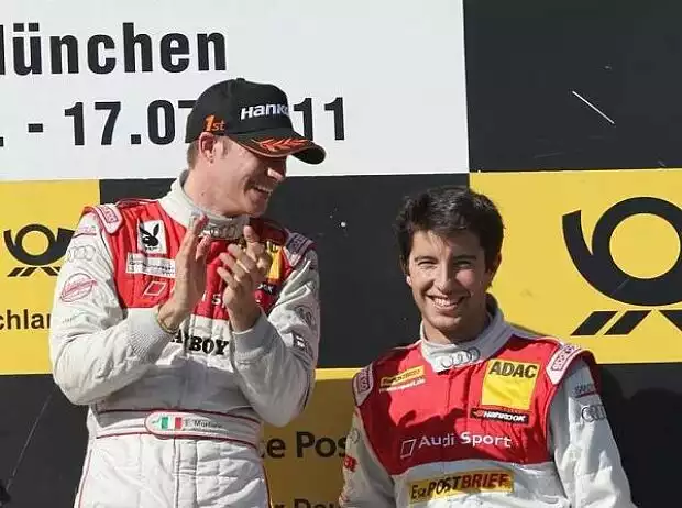 Titel-Bild zur News: Edoardo Mortara, Mike Rockenfeller