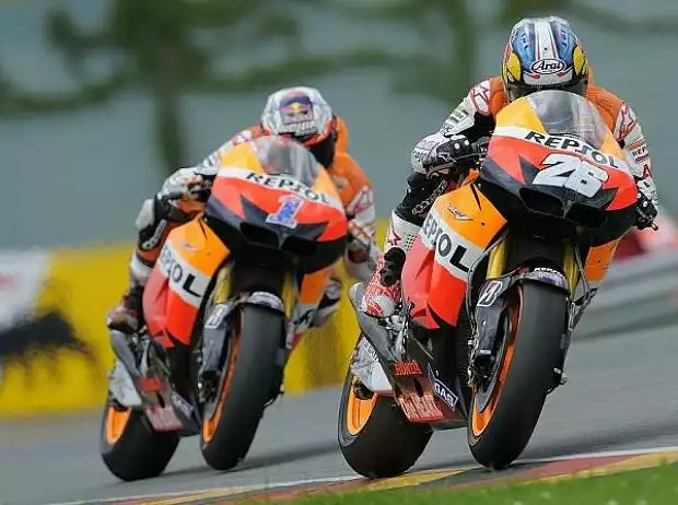 Daniel Pedrosa, Casey Stoner Titel-Bild zur News: Daniel Pedrosa, Casey Stoner