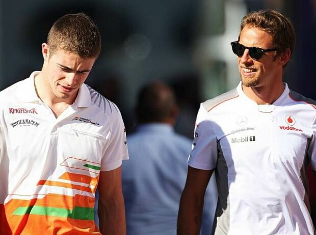 Titel-Bild zur News: Jenson Button, Paul di Resta