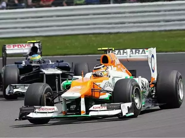 Titel-Bild zur News: Nico Hülkenberg, Bruno Senna