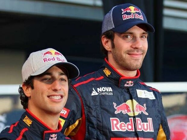 Titel-Bild zur News: Daniel Ricciardo, Jean-Eric Vergne