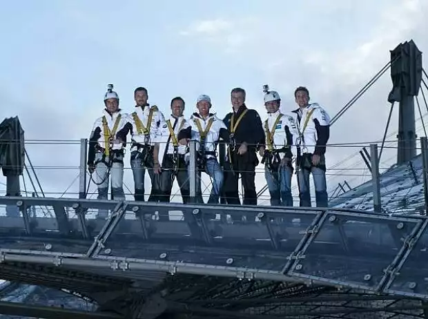 Augusto Farfus, Andy Priaulx, Marco Werner, Dirk Werner, Bruno Spengler, Joey Hand, Martin Tomczyk, Jens Marquardt (BMW Motorsport Direktor) Titel-Bild zur News: Augusto Farfus, Andy Priaulx, Marco Werner, Dirk Werner, Bruno Spengler, Joey Hand, Martin Tomczyk, Jens Marquardt (BMW Motorsport Direktor)