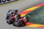 Eugene Laverty vor Max Biaggi und Marco Melandri 