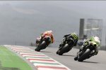 Valentino Rossi vor Cal Crutchlow und Hector Barbera 