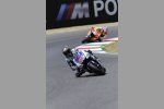 Jorge Lorenzo vor und Daniel Pedrosa 