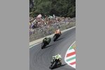 Valentino Rossi vor Cal Crutchlow und Hector Barbera 