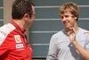 Bild zum Inhalt: Vettel und Ferrari: "Nein, nein und nochmals nein"