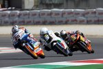 Maverick Vinales vor Romano Fenati und Sandro Cortese 