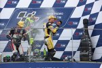 Pol Espargaro, Andrea Iannone und Thomas Lüthi 