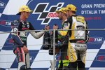 Pol Espargaro, Andrea Iannone und Thomas Lüthi 