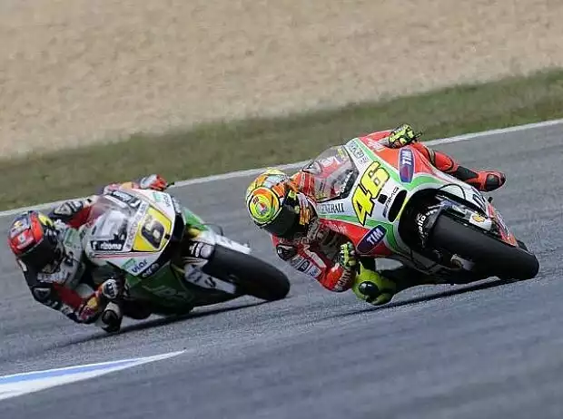 Valentino Rossi, Stefan Bradl Titel-Bild zur News: Valentino Rossi, Stefan Bradl