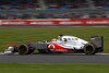McLaren in Hockenheim mit optisch verändertem Auto