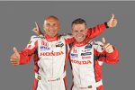 Gabriele Tarquini (Honda-JAS) und Tiago Monteiro (Honda-JAS) 