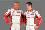 Gabriele Tarquini (Honda-JAS) und Tiago Monteiro (Honda-JAS) 