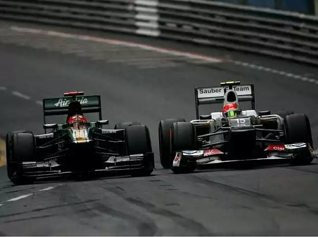 Titel-Bild zur News: Heikki Kovalainen, Sergio Perez