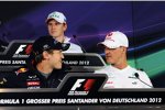 Sebastian Vettel (Red Bull) und Michael Schumacher (Mercedes) 