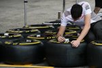 Pirelli-Reifenmechaniker