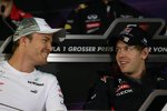 Nico Rosberg (Mercedes) und Sebastian Vettel (Red Bull) 