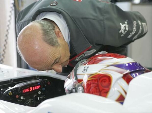 Peter Sauber und Kamui Kobayashi