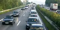 Stau auf der Autobahn