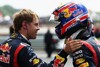 Bild zum Inhalt: Vettel über Webber: "Wir respektieren uns sehr"