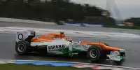 Bild zum Inhalt: Force India hadert mit dem Wetter