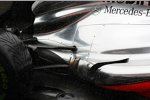 Das neue Auspuffsystem des McLaren-Teams