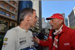 Alain Menu (Chevrolet) und Gabriele Tarquini (Lukoil) 