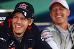 Sebastian Vettel (Red Bull) und Michael Schumacher (Mercedes) 