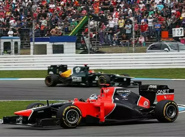 Timo Glock, Heikki Kovalainen Titel-Bild zur News: Timo Glock, Heikki Kovalainen