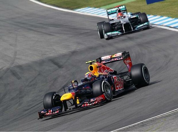 Mark Webber, Michael Schumacher