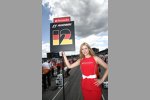 Gridgirl von Nico Hülkenberg (Force India) 