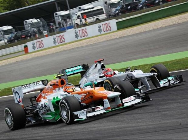 Nico Hülkenberg, Michael Schumacher Nico Hülkenberg, Michael Schumacher