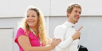 Bild zum Inhalt: Nacktmodel enthüllt Vettels Wachsfigur
