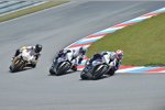 Leon Haslam vor Marco Melandri und Maxime Berger 