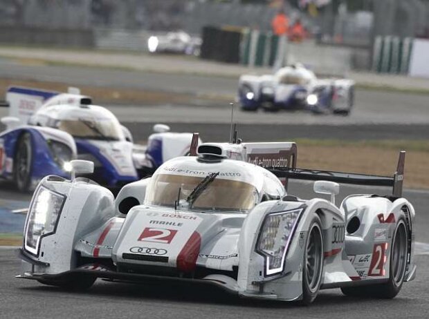 Allan McNish, Tom Kristensen, Rinaldo Capello Allan McNish, Tom Kristensen, Rinaldo Capello