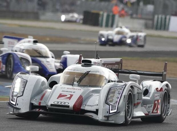 Allan McNish, Tom Kristensen, Rinaldo Capello