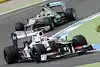 Bild zum Inhalt: Sauber nimmt Mercedes ins Visier