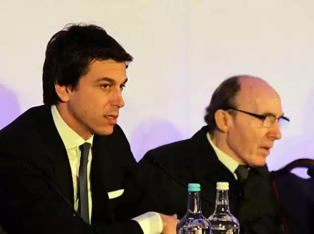 Toto Wolff und Frank Williams Titel-Bild zur News: Toto Wolff und Frank Williams