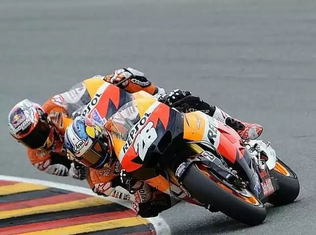 Daniel Pedrosa, Casey Stoner Titel-Bild zur News: Daniel Pedrosa, Casey Stoner