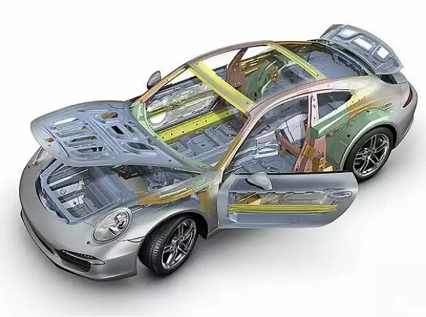 Leichtbau bei Porsche Titel-Bild zur News: Leichtbau bei Porsche