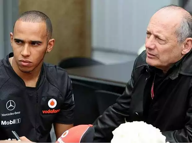 Lewis Hamilton, Ron Dennis Titel-Bild zur News: Lewis Hamilton, Ron Dennis