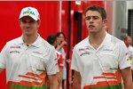 Nico Hülkenberg (Force India) und Paul di Resta (Force India) 