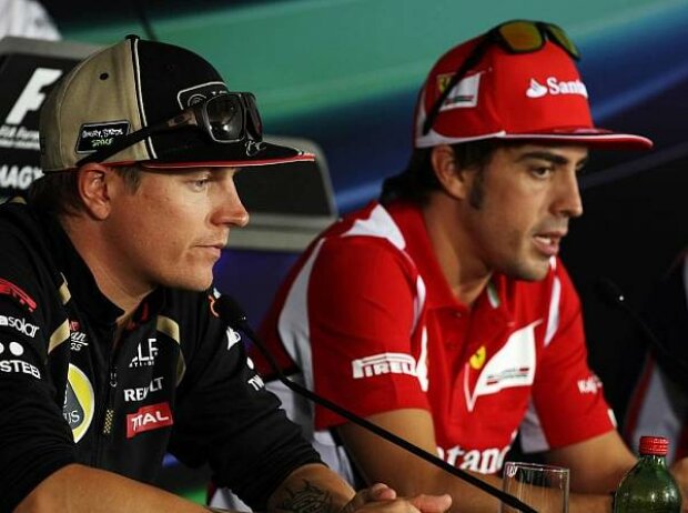 Fernando Alonso, Kimi Räikkönen Fernando Alonso, Kimi Räikkönen