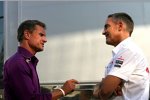 David Coulthard und Martin Whitmarsh (Teamchef, McLaren) 
