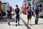 Bruno Senna (Williams) und Pastor Maldonado (Williams) 