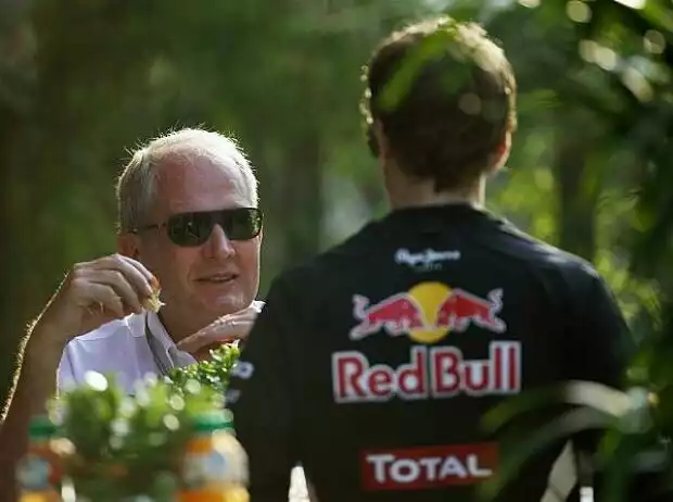 Helmut Marko und Sebastian Vettel Titel-Bild zur News: Helmut Marko und Sebastian Vettel