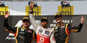 Sieg vor der Sommerpause: Hamilton schlägt Lotus