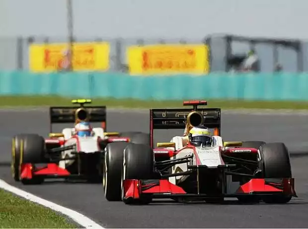 Pedro de la Rosa, Narain Karthikeyan Titel-Bild zur News: Pedro de la Rosa, Narain Karthikeyan
